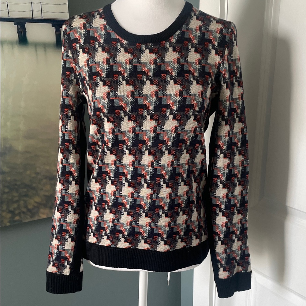 Rag and Bone Geometric Patterned Sweater - image 1